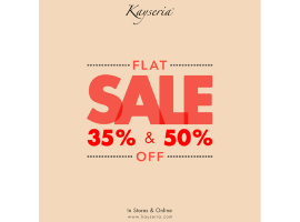Kayseria Sale Grab FLAT 35% & 50% OFF Save Big!